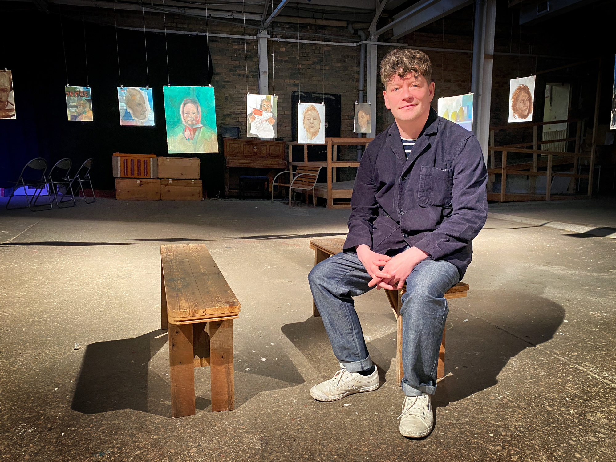 Stoke Indoor Market characters captured in artist’s residency